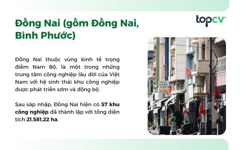 Tỉnh Đồng Nai có hệ sinh thái KCN lâu đời và đồng bộ